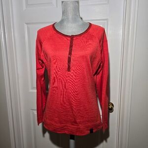 L.L.BEAN merino wool henley